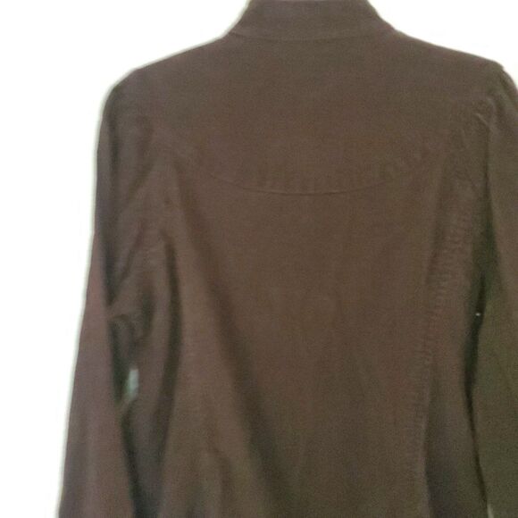 Willi Smith Corduroy Jacket Blazer Womens M Pockets Autumn Vintage 70s 80s - Picture 10 of 16